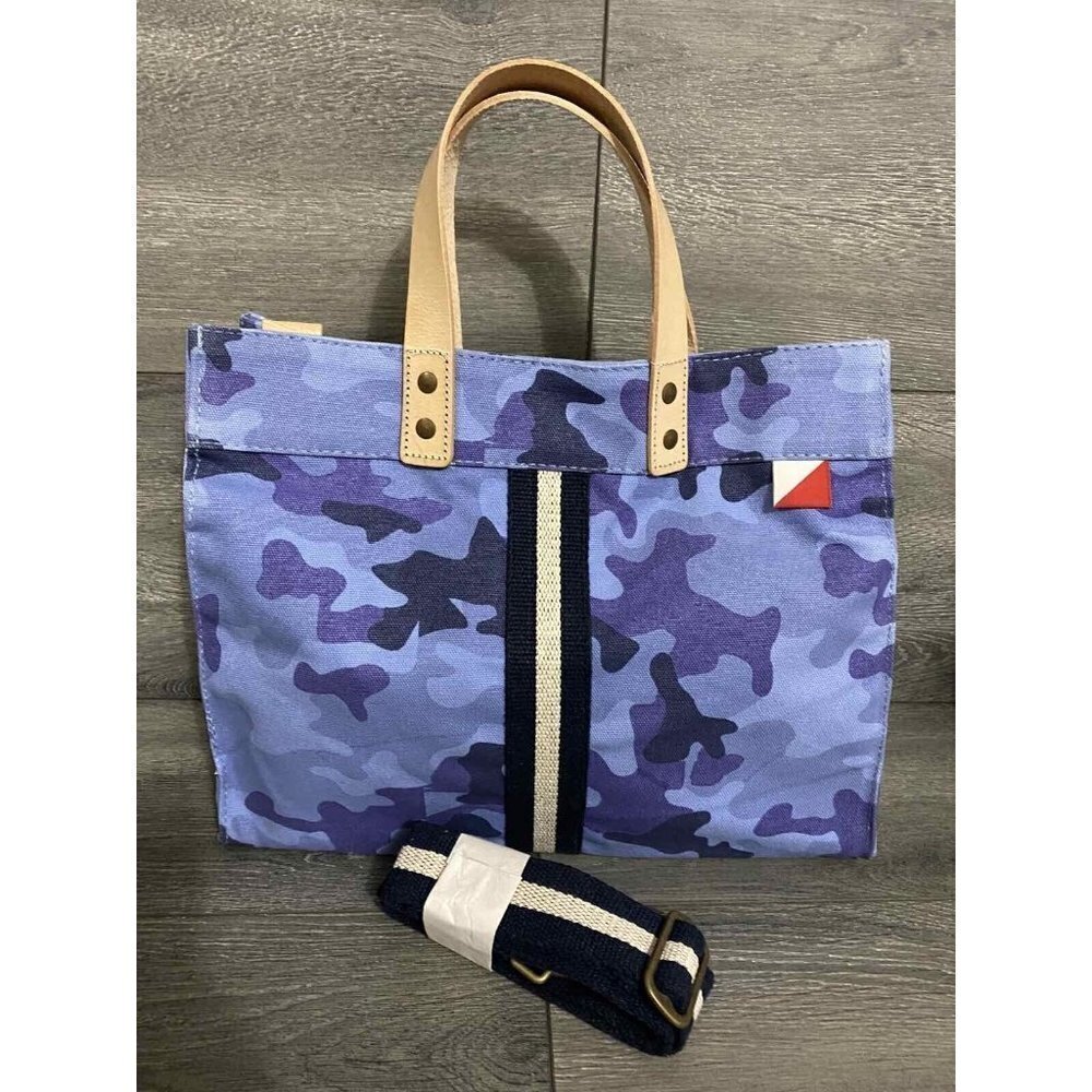 Shorebags Mini Box Tote Blue Venture,Bag